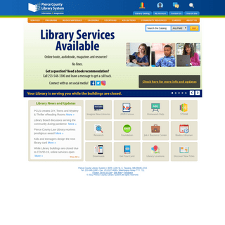 A complete backup of piercecountylibrary.org