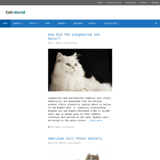 A complete backup of cat-world.com