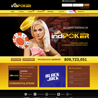 A complete backup of indipoker.com
