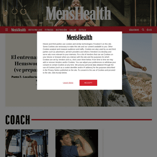 Men's Health EspaÃ±a- Revista de salud, nutriciÃ³n, sexo y pÃ©rdida de peso para hombres