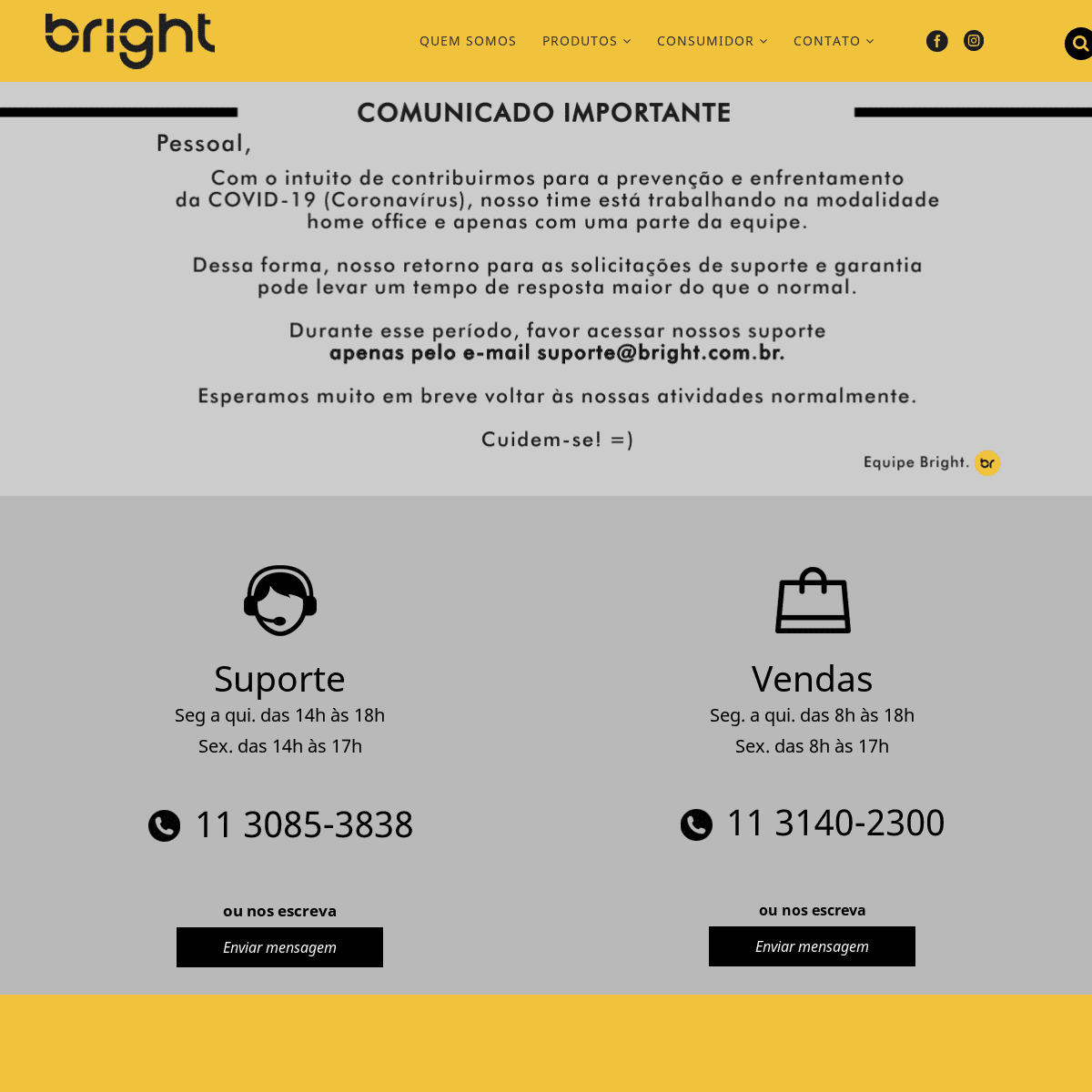 A complete backup of bright.com.br