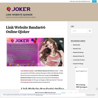 A complete backup of linkwebsiteqjoker.wordpress.com