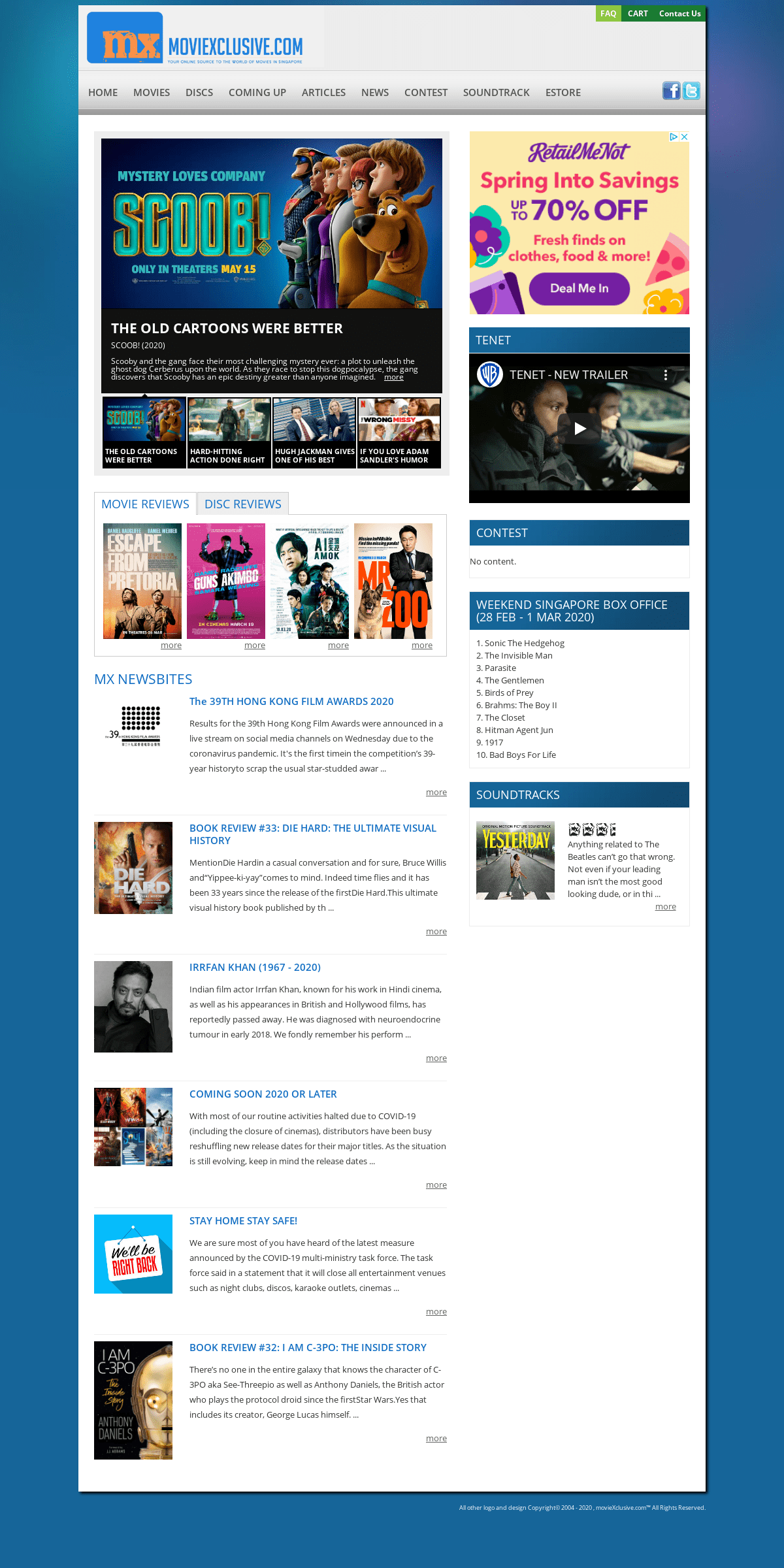 A complete backup of moviexclusive.com