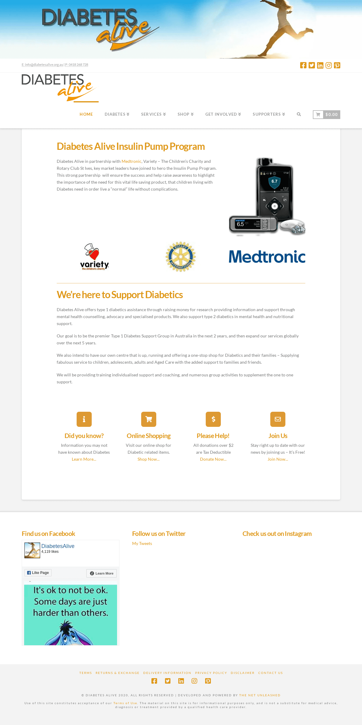 A complete backup of diabetesalive.org.au