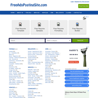 A complete backup of freeadspostingsite.com