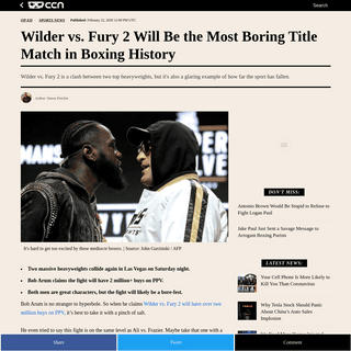 A complete backup of www.ccn.com/wilder-vs-fury-2-will-be-the-most-boring-title-match-in-boxing-history/
