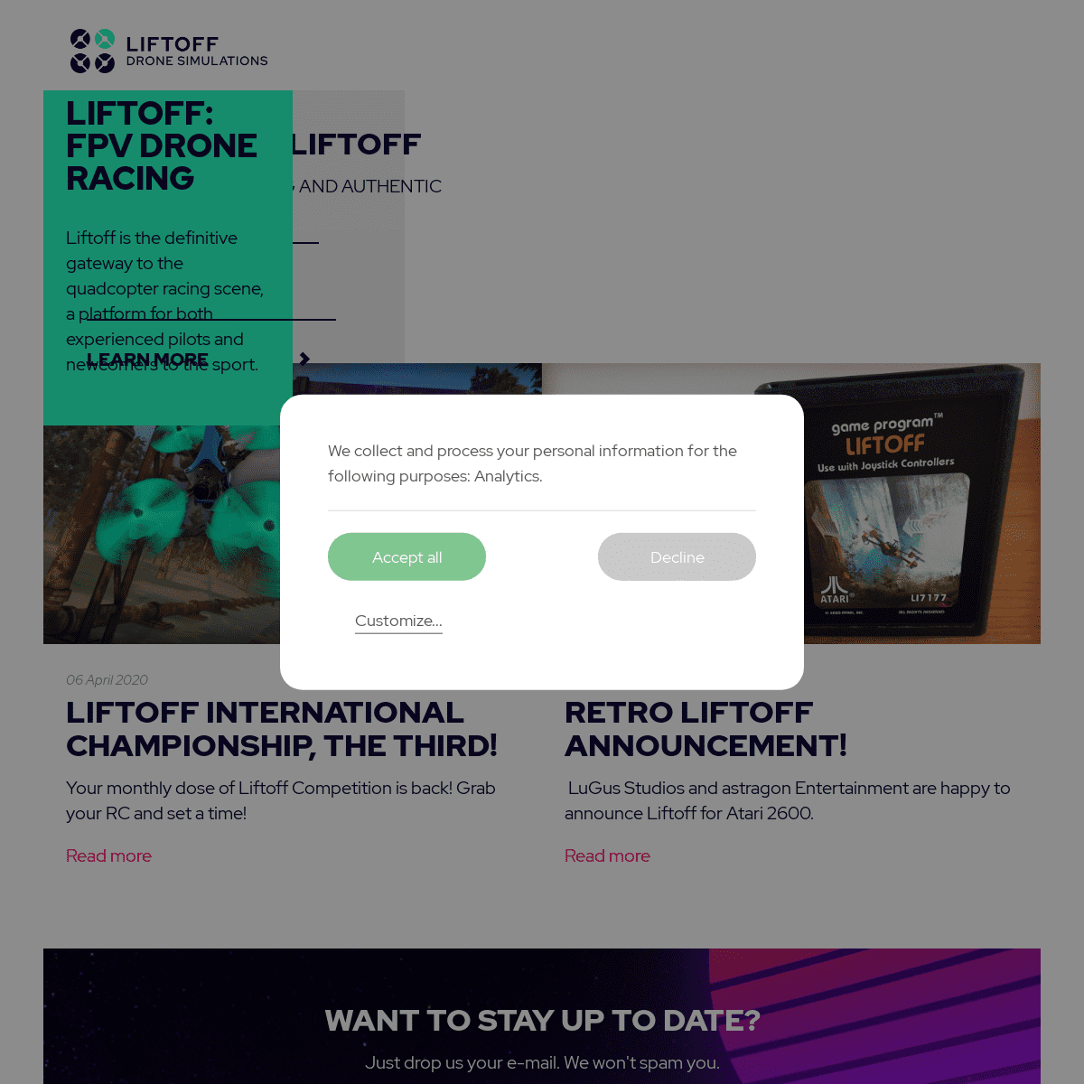 A complete backup of liftoff-game.com