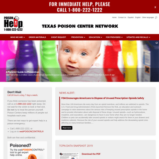 A complete backup of poisoncontrol.org