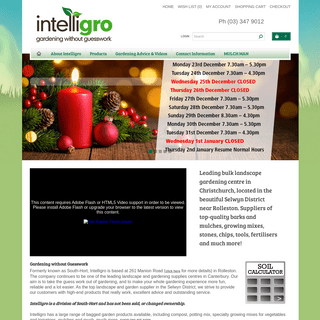 A complete backup of intelligro.co.nz