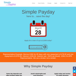 A complete backup of simplepayday.co.uk