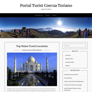 Portal Turist Coecua Toriano - Explore The World
