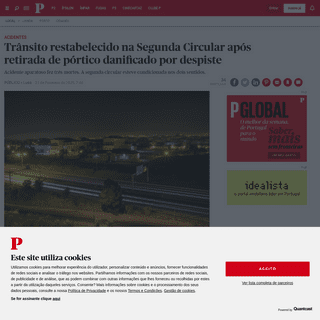 A complete backup of www.publico.pt/2020/02/21/local/noticia/tres-mortos-despiste-segunda-circular-circulacao-condicionada-19050