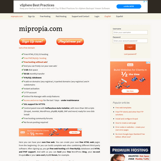 A complete backup of mipropia.com