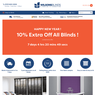 Made To Measure Window Blinds To Buy Online From Wilsons Blinds