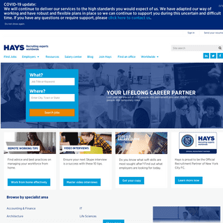 A complete backup of hays.com