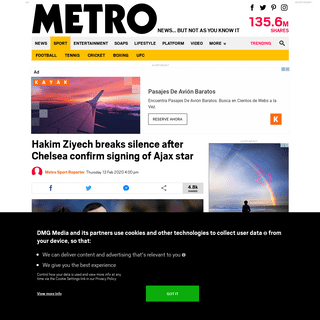 A complete backup of metro.co.uk/2020/02/13/hakim-ziyech-breaks-silence-chelsea-confirm-signing-ajax-star-12235518/