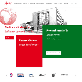 A complete backup of melitta-group.com