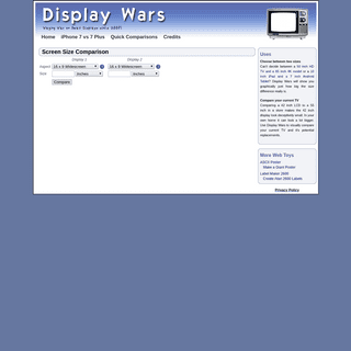 A complete backup of displaywars.com