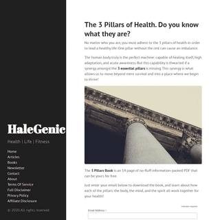 A complete backup of halegenic.com
