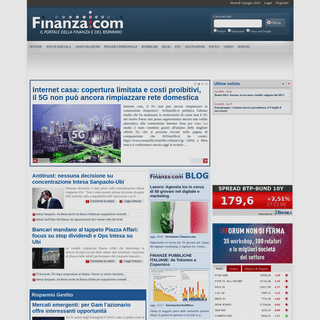A complete backup of finanza.com