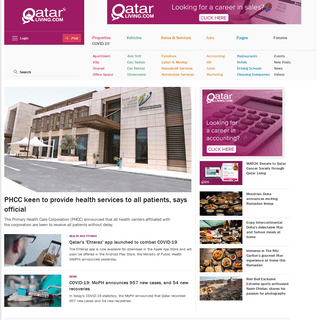 A complete backup of qatarliving.com