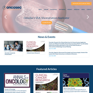A complete backup of oncosec.com