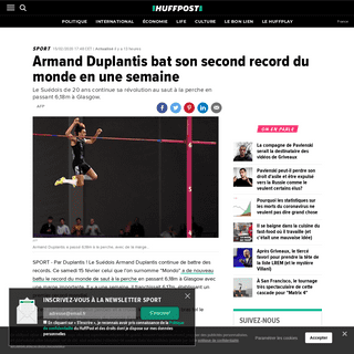 A complete backup of www.huffingtonpost.fr/entry/armand-duplantis-record-perche_fr_5e481dfac5b64433c61723c1