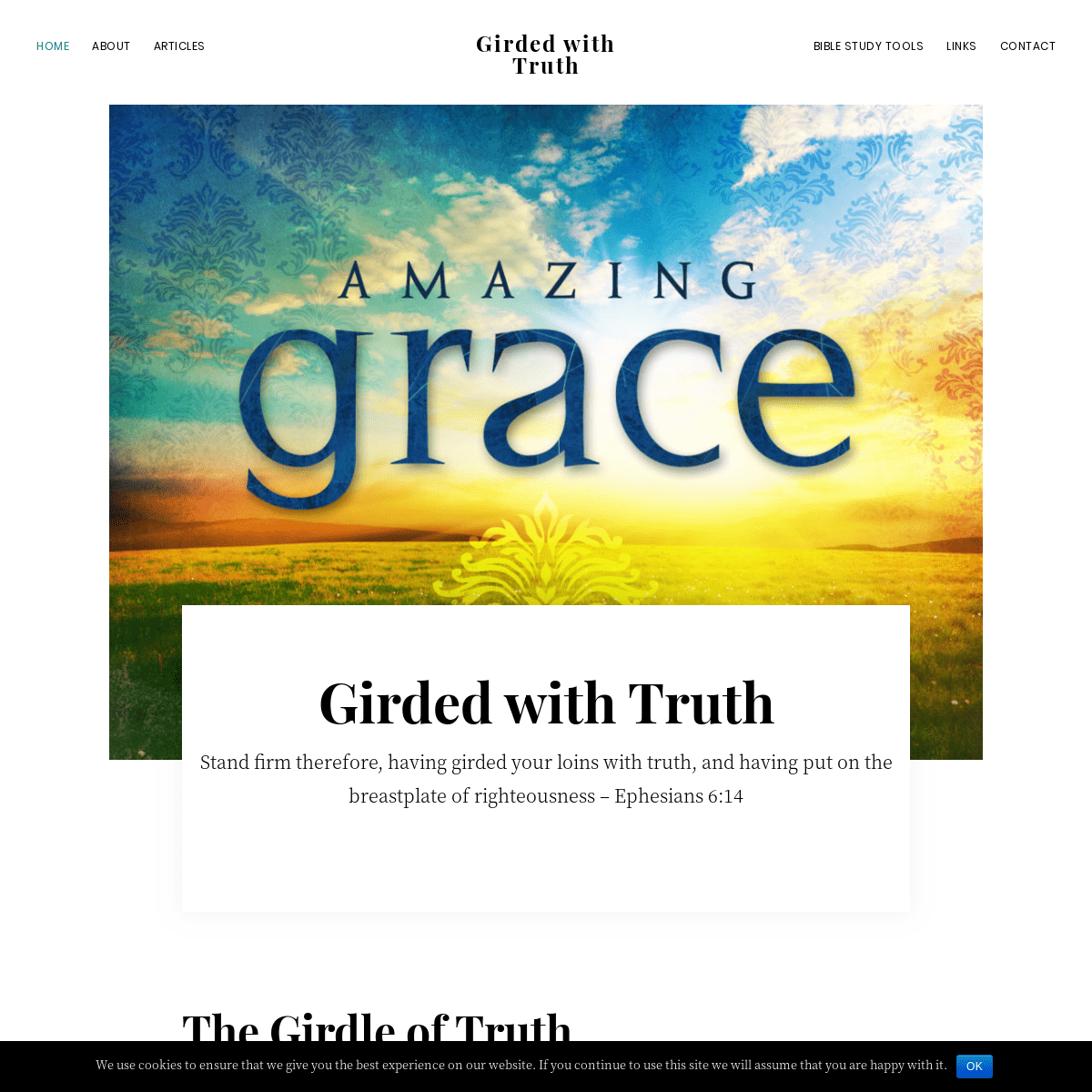 A complete backup of girdedwithtruth.org