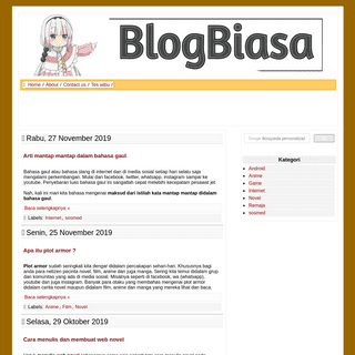 A complete backup of blogbiasa.com