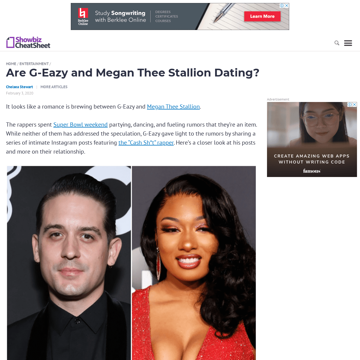 A complete backup of www.cheatsheet.com/entertainment/are-g-eazy-and-megan-thee-stallion-dating.html/