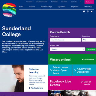 A complete backup of sunderlandcollege.ac.uk