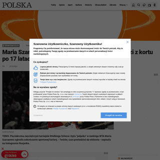 A complete backup of polskatimes.pl/maria-szarapowa-konczy-kariere-rosjanka-schodzi-z-kortu-po-17-latach/ar/c2-14818028