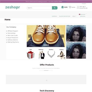 A complete backup of zeshopr.com