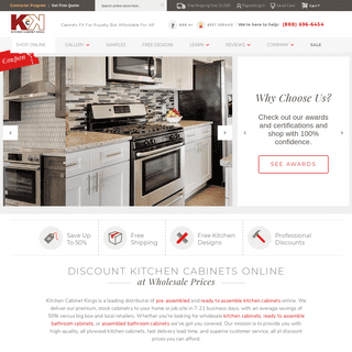 Discount Kitchen Cabinets Online - RTA Cabinets at Wholesale Prices