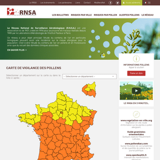 A complete backup of pollens.fr