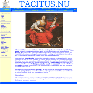 A complete backup of tacitus.nu