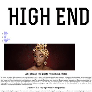 High end retouching services - Beauty retouch - Digital photo retouching company