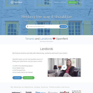 OpenRent - Property To Rent From Private Landlords