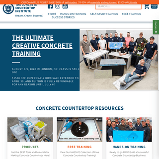 The Complete Resource For Concrete Countertops