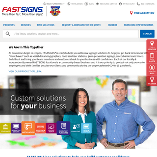 A complete backup of fastsigns.com