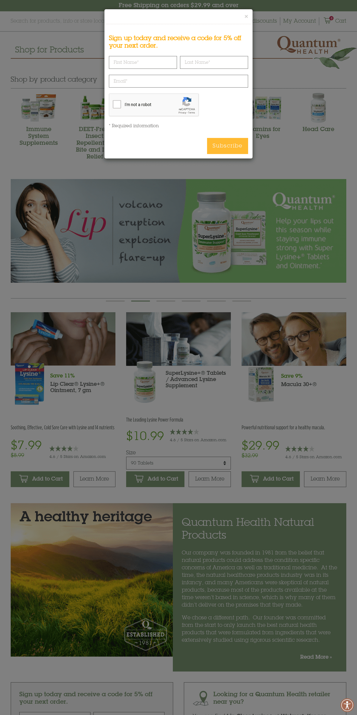A complete backup of quantumhealth.com
