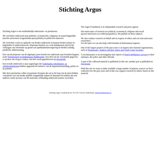 A complete backup of stichtingargus.nl