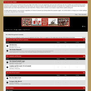 49ers Official Message Board Community