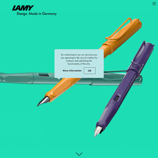 A complete backup of lamy.com