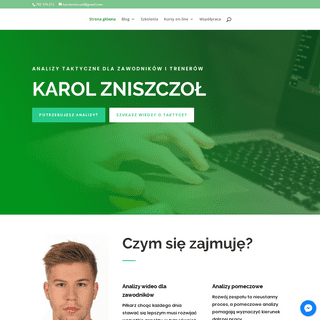 A complete backup of karolzniszczol.pl