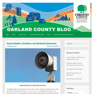 A complete backup of oaklandcountyblog.com