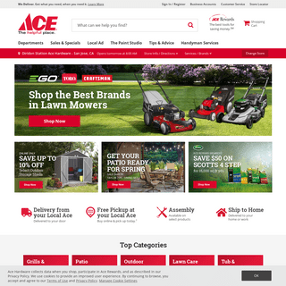 A complete backup of acehardware.com