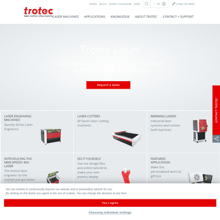 A complete backup of troteclaser.com