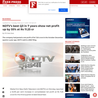 A complete backup of www.freepressjournal.in/business/ndtvs-best-q3-in-7-years-show-net-profit-up-by-55-at-rs-1125-cr