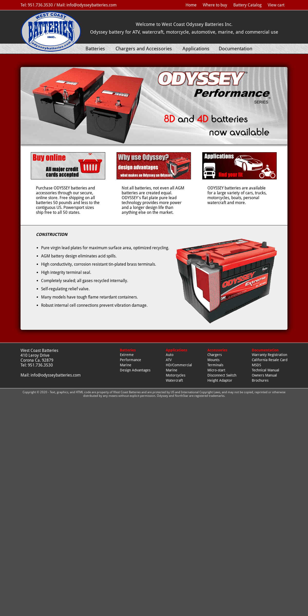 A complete backup of odysseybatteries.com